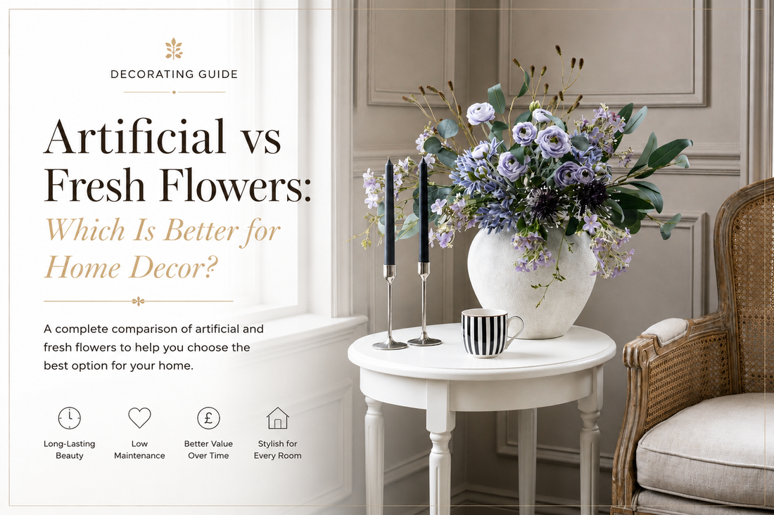Artificial vs Fresh Flowers: Which Is Better for Home Decor?