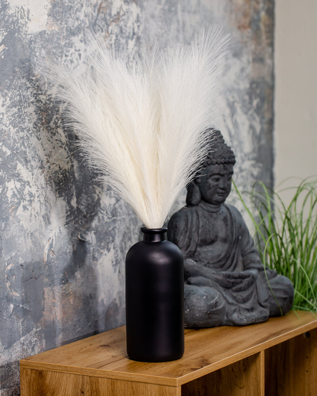 FAUX PAMPAS GRASS - Grey