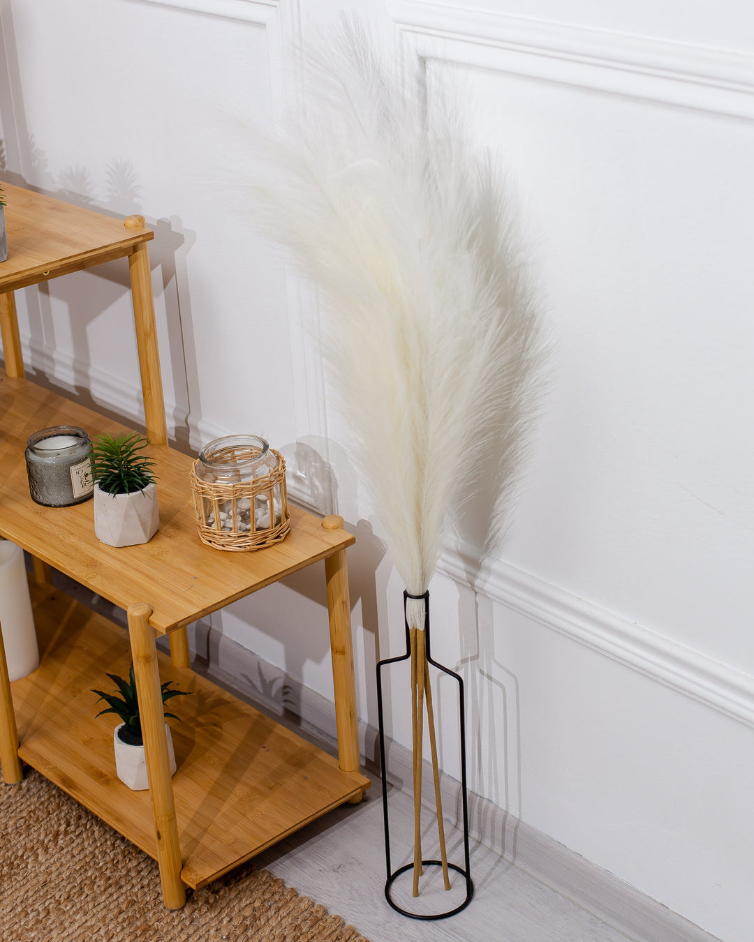 FAUX PAMPAS GRASS - Pink