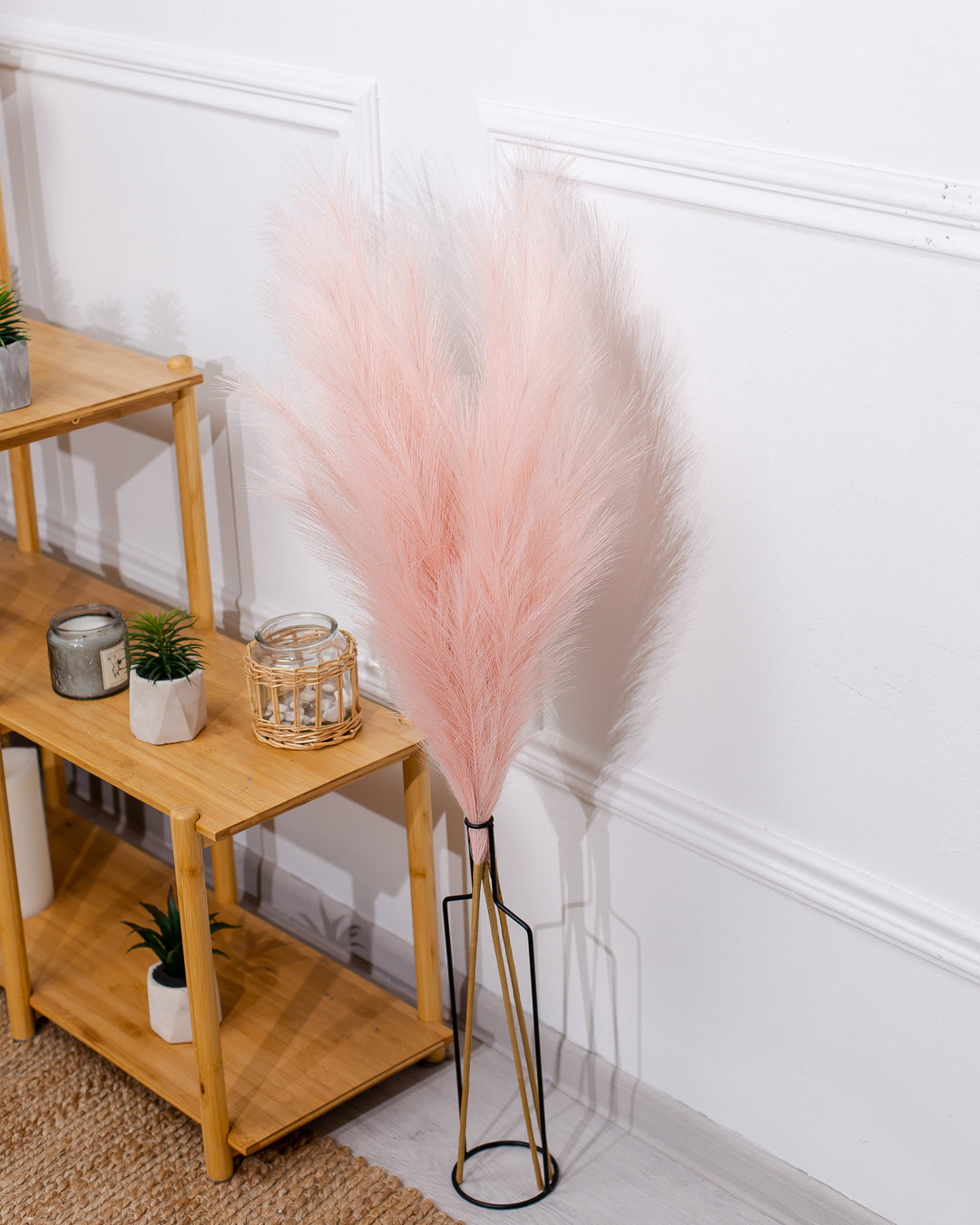 FAUX PAMPAS GRASS - White