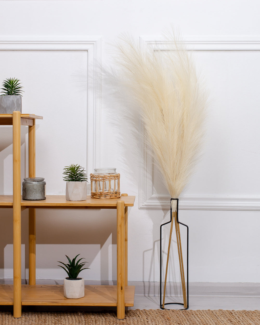 FAUX PAMPAS GRASS - Pink